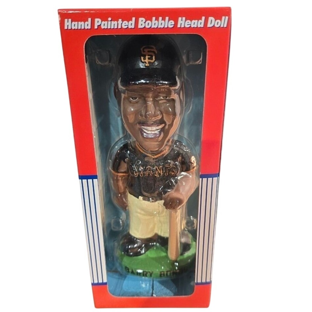 VTG Barry Bonds Genuine Merchandise Bobble Head MLB Players Choice Bobble Dobble